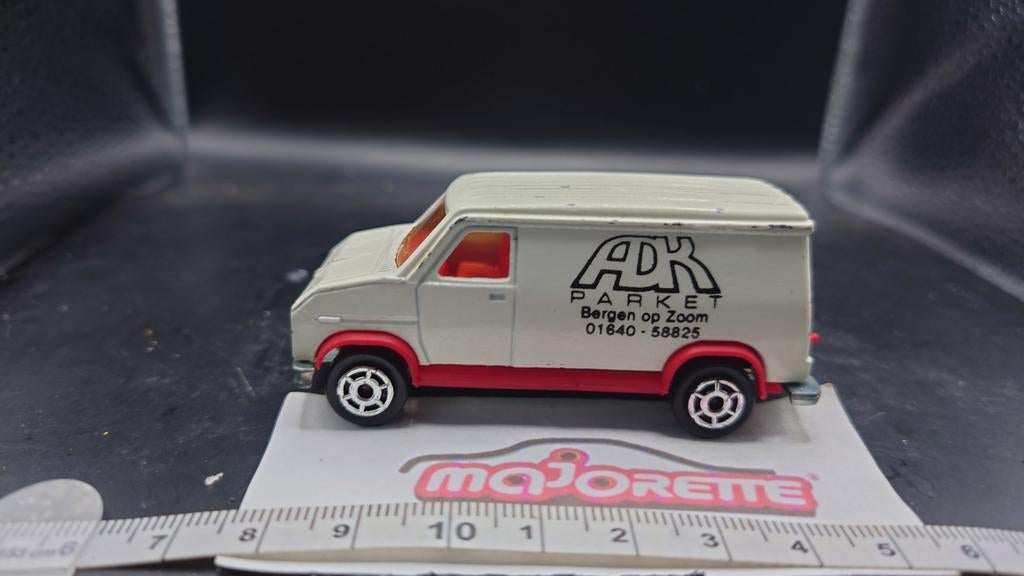 Majorette Dodge Fourgon ADK Parket Bergen op Zoom, Ophalen of Verzenden, Zo goed als nieuw, Auto, Majorette