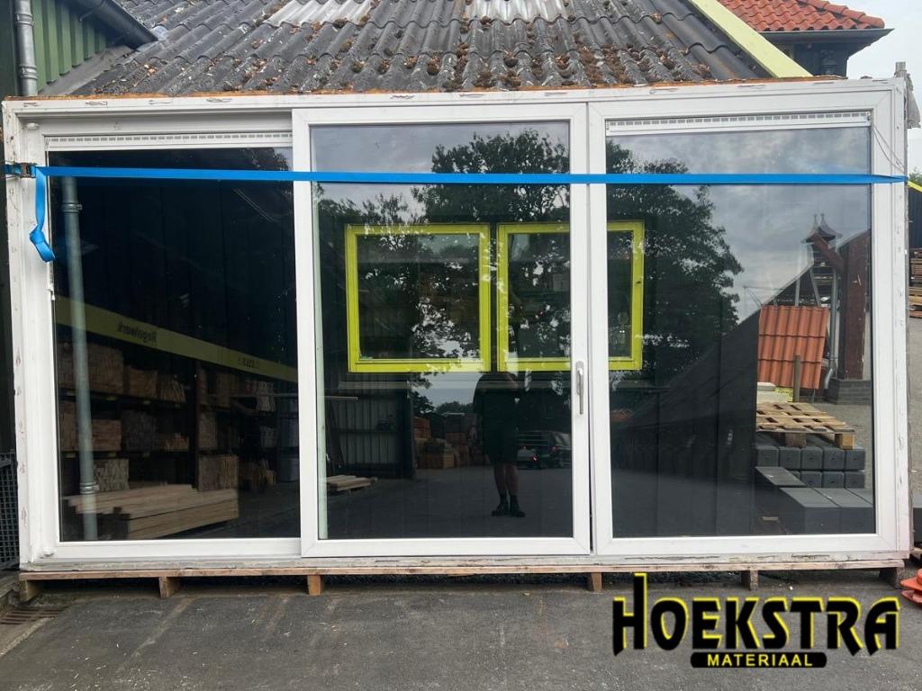 Gebruikte Kunststof Schuifpui, Ophalen, Kunststof, Gebruikt, 225 cm of meer