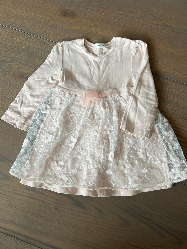 Gymp jurkje maat 80, Kinderen en Baby's, Babykleding | Maat 80, Ophalen of Verzenden, Zo goed als nieuw, Meisje, Jurkje of Rokje