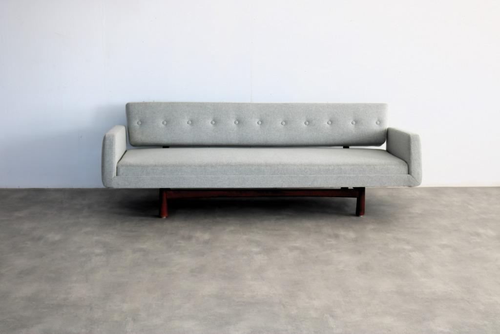 vintage sofa | Edward Wormley | Dux | bank "New York", Ophalen of Verzenden, Gebruikt, Vierpersoons of meer, Stof