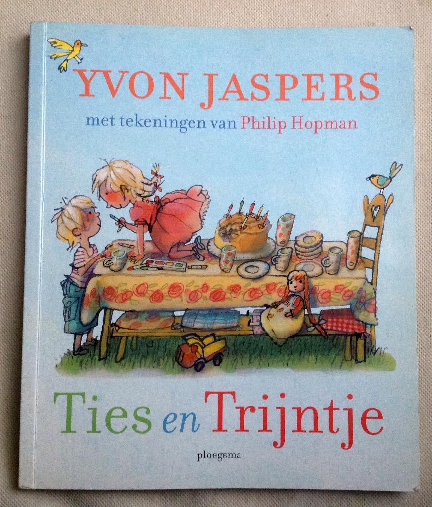 Ties en Trijntje Yvon Jaspers Philip Hopman, Gelezen, Fictie algemeen, Verzenden, Voorleesboek