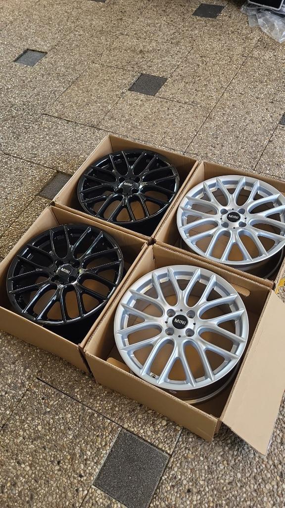 Mini Coopers works velgen 17 inch nieuw in doos moet weg!, Eu, Velg(en), Eu, Nieuw