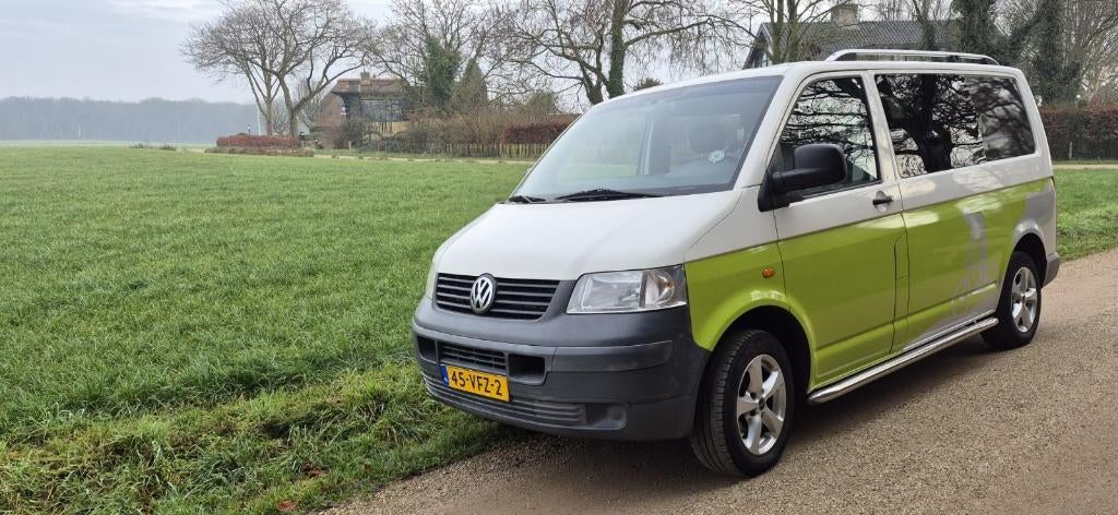 Volkswagen Transporter Bestel 1.9 TDI 62KW 2007, Auto's, Bestelauto's, Voorwielaandrijving, 4 cilinders, Volkswagen, Leder en Stof
