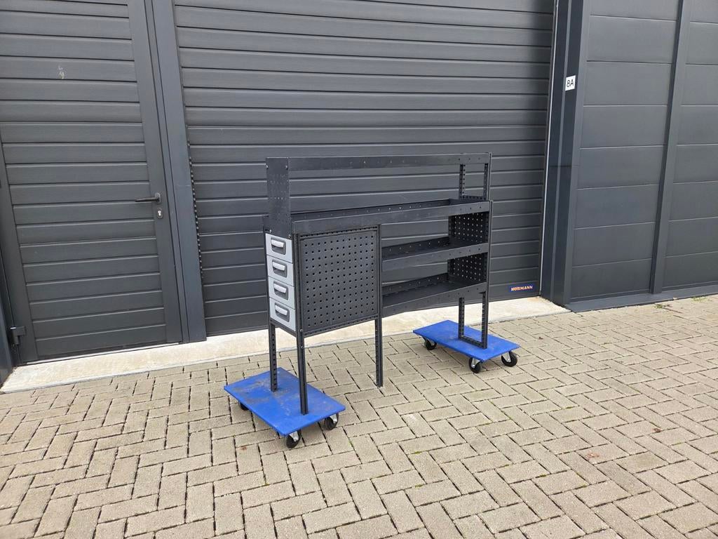 Modulsystem bedrijfswagen inrichting, Ophalen