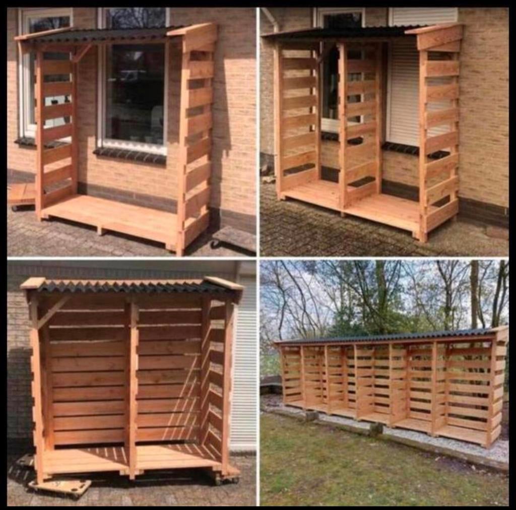NIEUW Houthok haard hout 200x200x65, Tuin en Terras, Tuinhuizen, Ophalen, Nieuw, Minder dan 250 cm