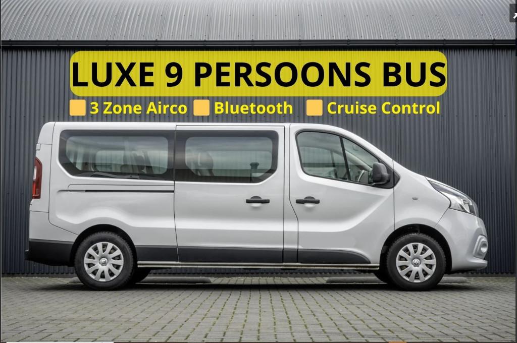 Busje Huren: Personenbus/ 9 Persoons Bus + Grote Bestelbus, Met chauffeur, Personenauto