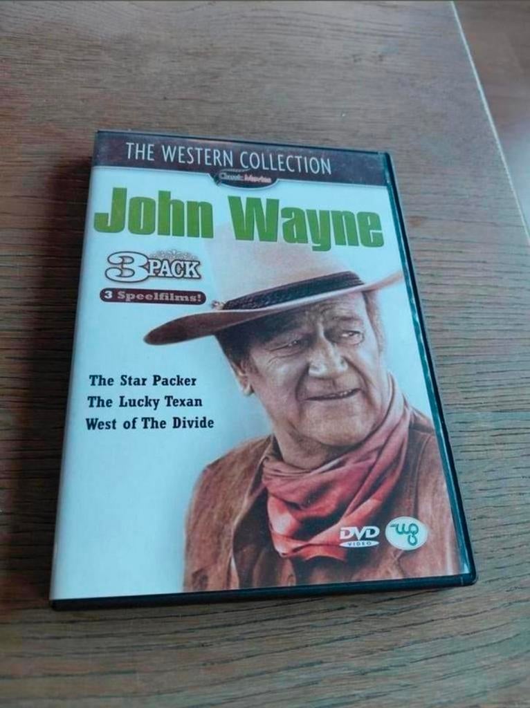 Western collection. John Wayne 3 Pack., Ophalen of Verzenden, 1960 tot 1980, Gebruikt, Actie en Avontuur