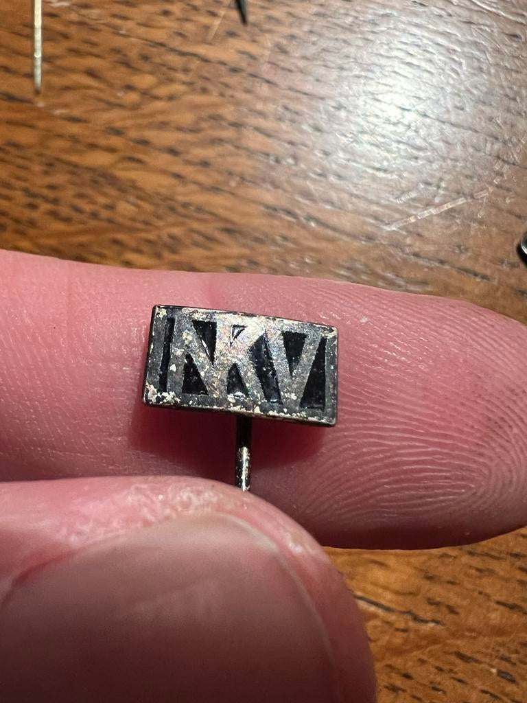 Oude NKV Speldje, Verzamelen, Ophalen of Verzenden, Gebruikt, Overige onderwerpen, Speldje of Pin