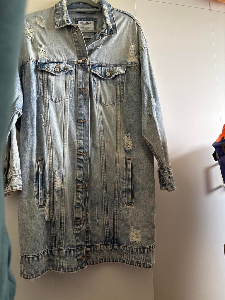 Pull& Bear spijkerjas, Ophalen of Verzenden, Blauw