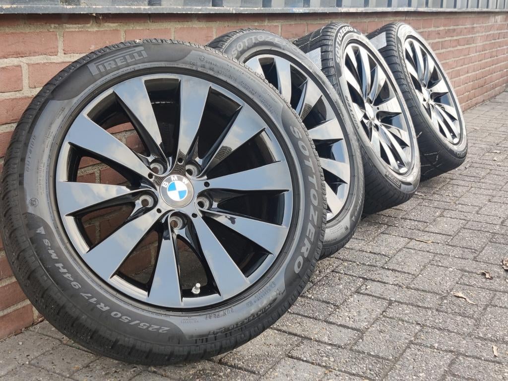 Originele BMW 3 Serie F30 F31 Winterset Pirelli TPMS, Auto-onderdelen, Banden en Velgen, Ophalen, Gebruikt, Banden en Velgen, 17 inch