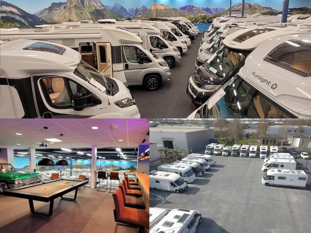 Wild-Campers Staphorst! Een showroom vol prachtige occasions, Caravans en Kamperen, Integraal, 7 tot 8 meter, Bedrijf, Adria