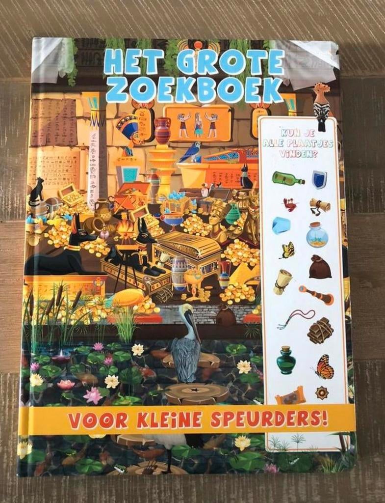 Het grote  zoekboek voor de kleine speurders, Ophalen of Verzenden, Zo goed als nieuw
