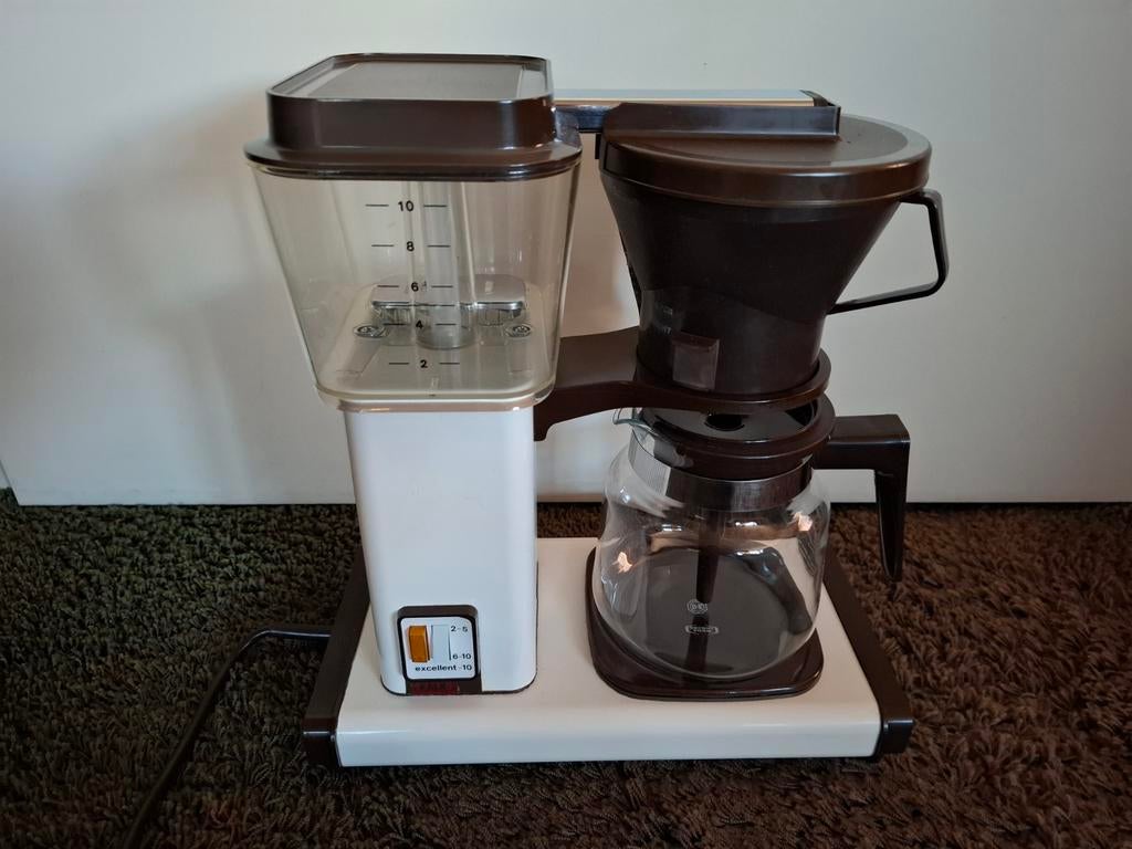 Douwe Egberts Technivorm Moccamaster type 74 - zeer mooi., Ophalen, Gebruikt, Koffiemachine, Gemalen koffie