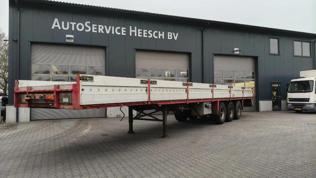 Floor VLAKKE TRAILER - LUCHTVERING - TROMMELREM - BPW ASSEN, Overige brandstoffen, Bedrijf, Aanhangers en Opleggers, Te koop