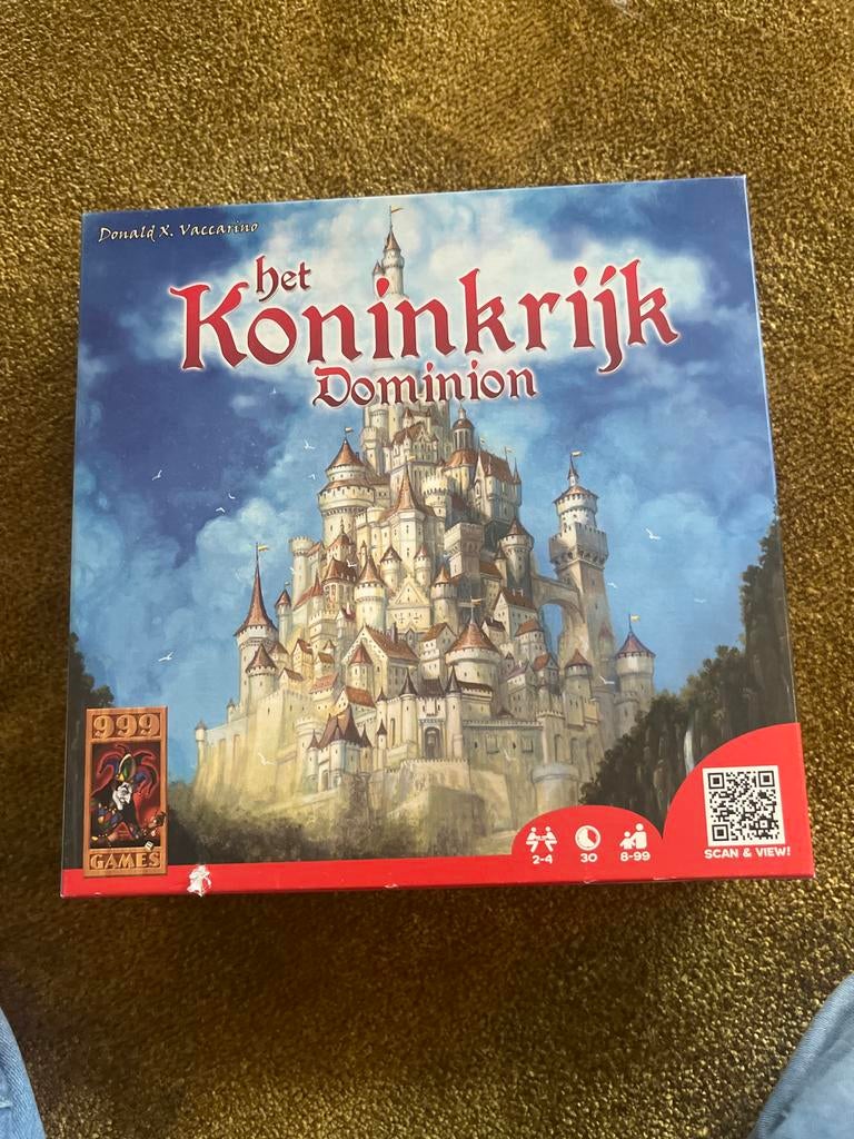 Het spel het koninkrijk dominion - nieuw in plastic, Ophalen of Verzenden, Zo goed als nieuw