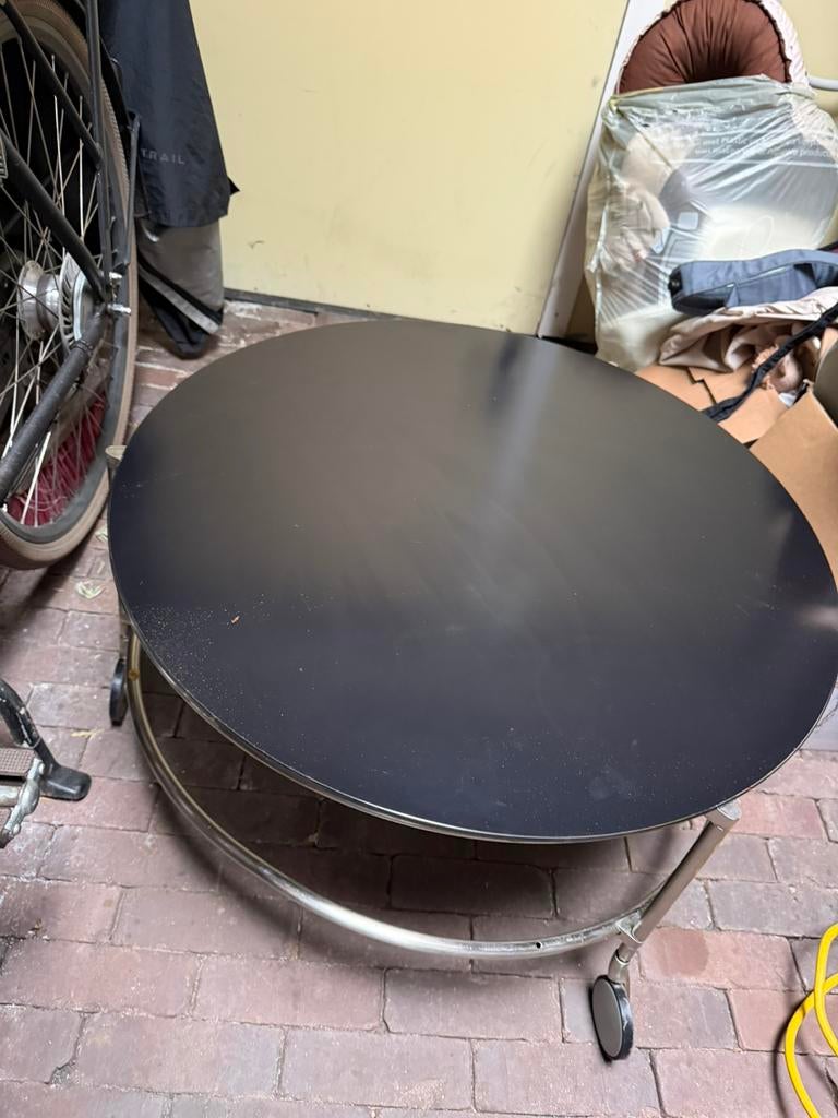 Vintage bijzettafel te koop, Tuin en Terras, Vuurschalen, Gebruikt, Ophalen of Verzenden
