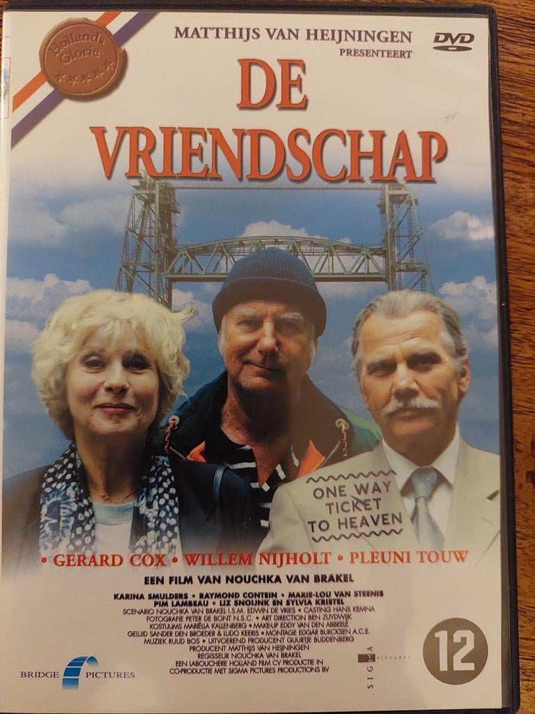 De Vriendschap DVD - Nederlandse Filmklassieker, Cd's en Dvd's, Drama, Ophalen of Verzenden, Zo goed als nieuw, Film