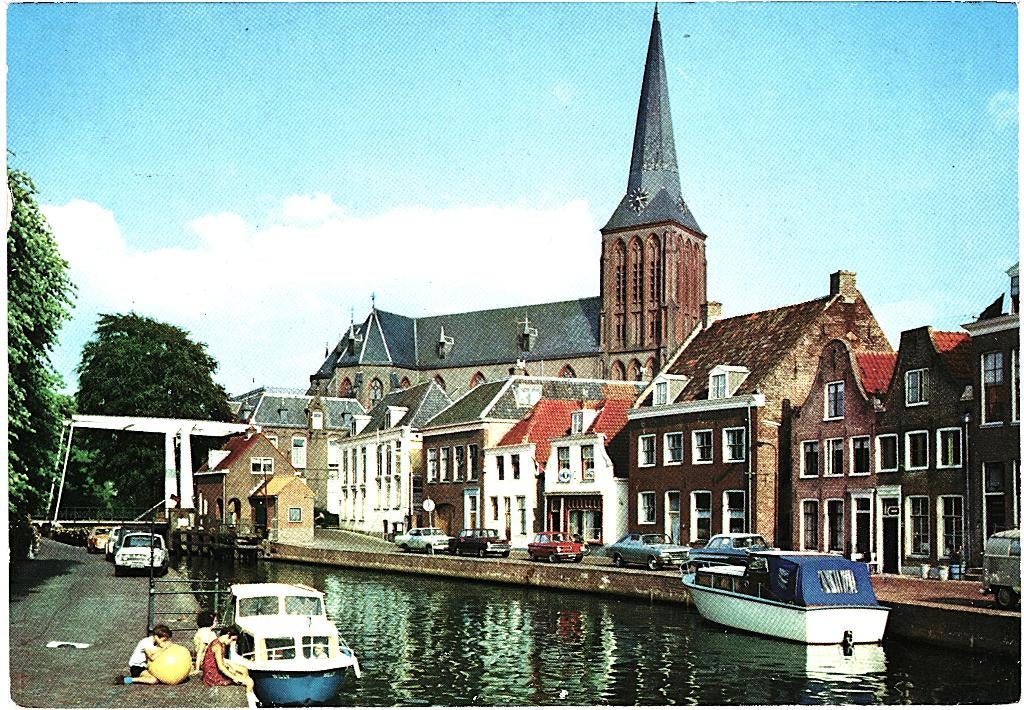914160 Maarssen 80+ Schippersgracht Gelopen met postzegel, Ophalen of Verzenden, 1980 tot heden, Gelopen, Utrecht