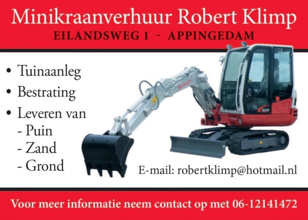 Minikraan met Machinist