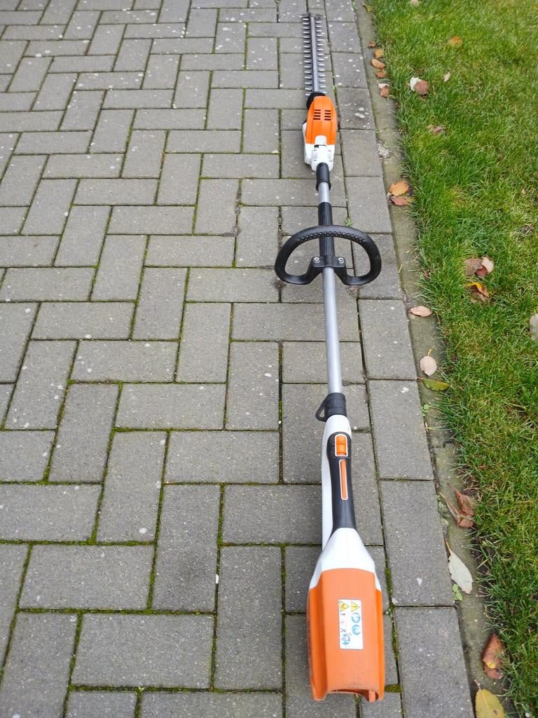 Stihl HLA 65 Hoogsnoeier - Accu Heggenschaar, Ophalen of Verzenden, Gebruikt, Accu, Stihl