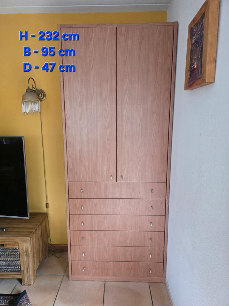 Mooie kasten in kersenhout, Huis en Inrichting, Ophalen of Verzenden, 25 tot 50 cm, Kersenhout, Minder dan 150 cm