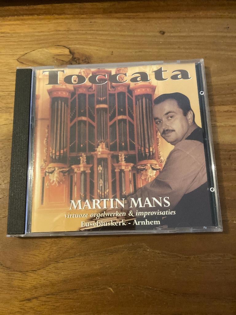 Martin Mans - Toccata (Virtuoze orgelwerken & Improvisaties, Ophalen of Verzenden, Classicisme, Zo goed als nieuw, Overige typen