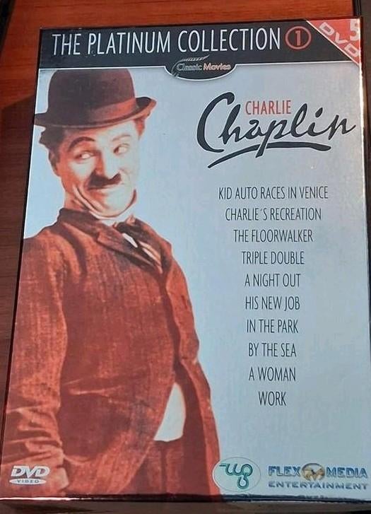 Charlie Chaplin Platinum Collectie DVD, Ophalen of Verzenden, Zo goed als nieuw, Komedie, Alle leeftijden