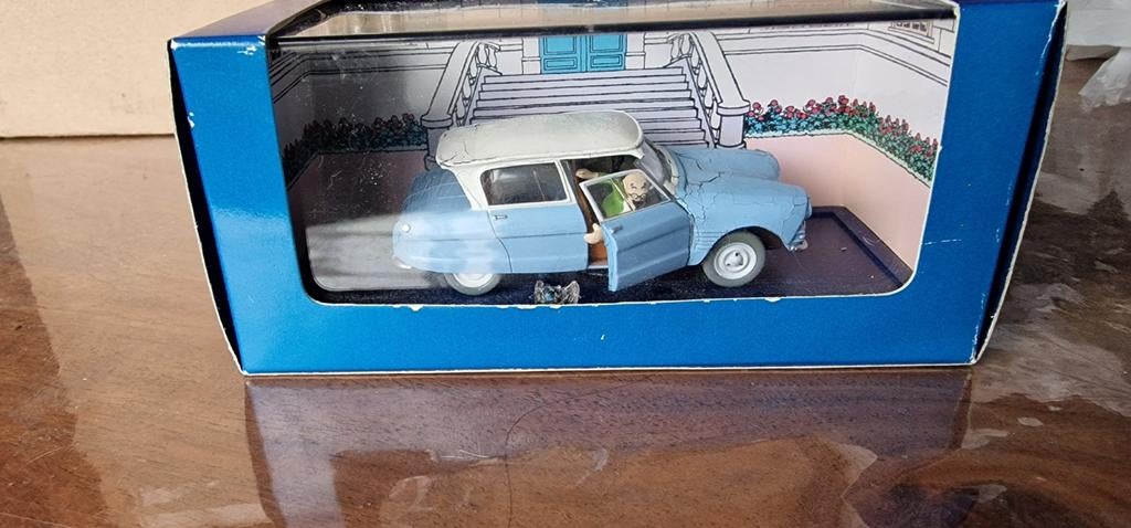 Kuifjes modelauto met certificaten, Ophalen of Verzenden, Auto, Overige merken