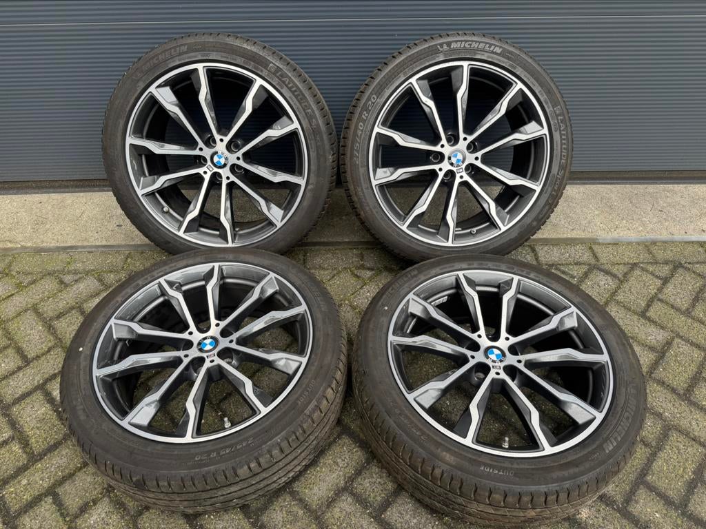 Bmw X3 G01 X4 G02 20 Inch 699M Originele Velgen + Banden, Gebruikt, 275 mm, Ophalen of Verzenden, Band(en)