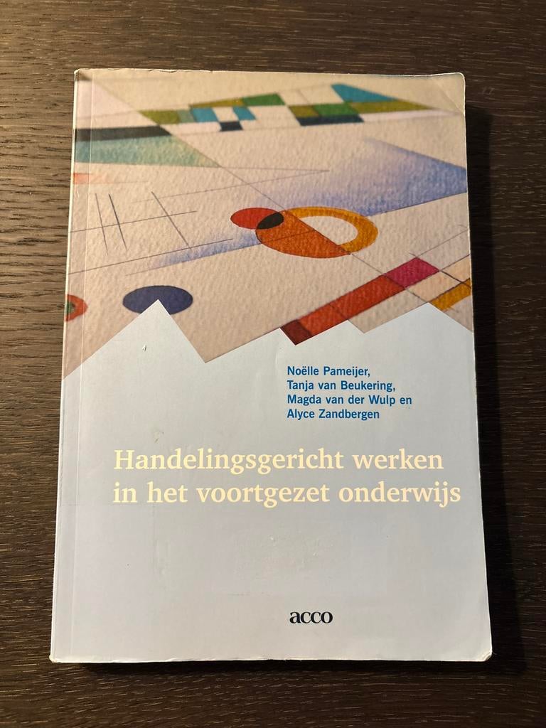 Handelingsgericht werken in het voortgezet onderwijs, Ophalen of Verzenden, Zo goed als nieuw, HBO