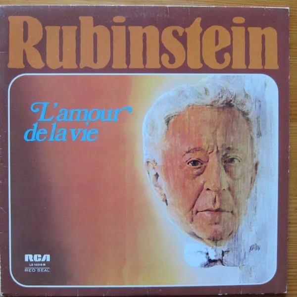 Arthur Rubinstein - L'Amour De La Vie Vinyl, Gebruikt, Overige typen, Ophalen of Verzenden, Romantiek