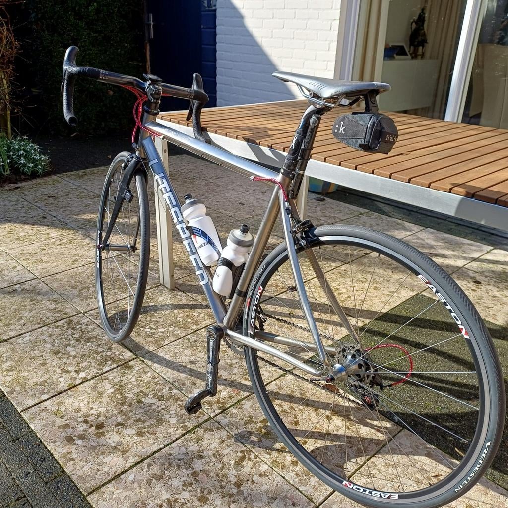 Litespeed Siena Titanium Racefiets 56 cm - Topconditie!, 28 inch, Heren, Zo goed als nieuw, Meer dan 20 versnellingen