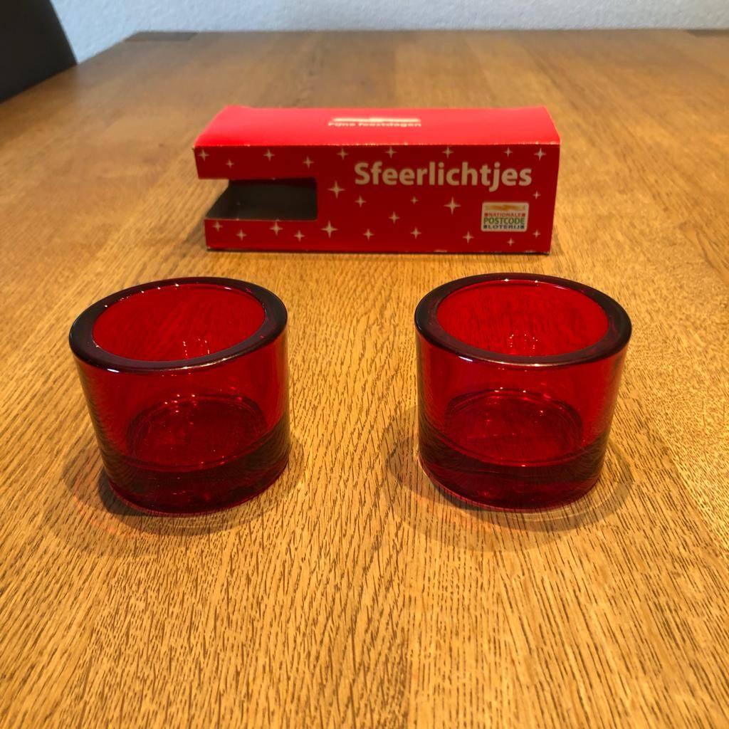 sfeerlichtjes waxinelichtjes, Overige materialen, Ophalen of Verzenden, Zo goed als nieuw, Kandelaar