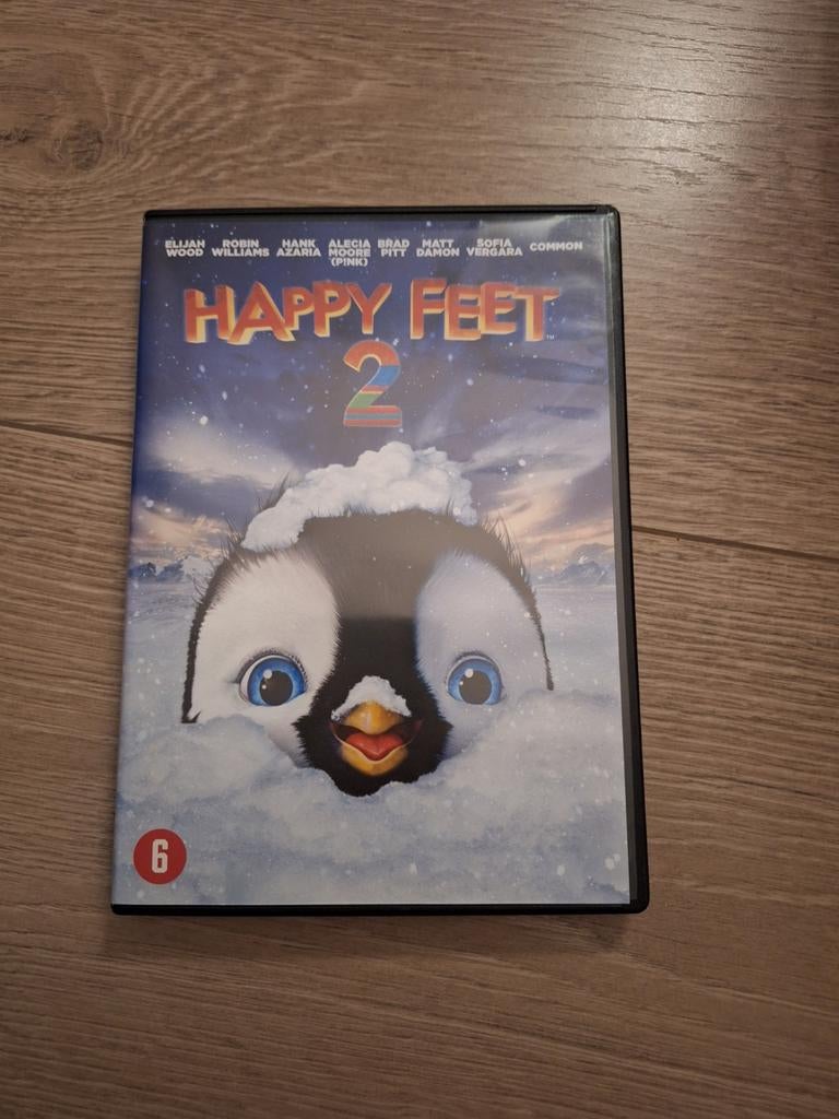 Dvd: Happy Feet 2, Cd's en Dvd's, Dvd's | Tekenfilms en Animatie, Gebruikt, Tekenfilm, Overige soorten, Ophalen of Verzenden