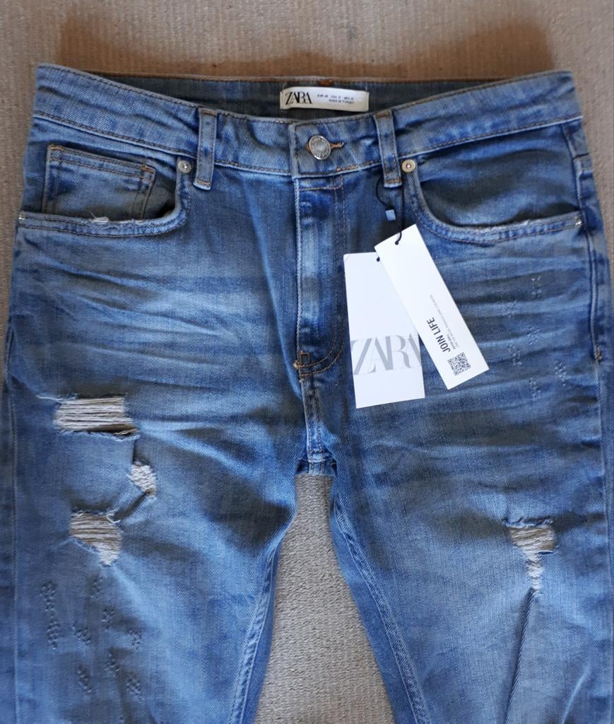 Skinny fit spijkerbroek, Ophalen of Verzenden, Nieuw, Blauw, W30 - W32 (confectie 38/40)