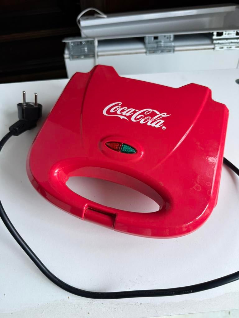 Coca-Cola tosti ijzer, Huis en Inrichting, Ophalen of Verzenden, Gebruikt