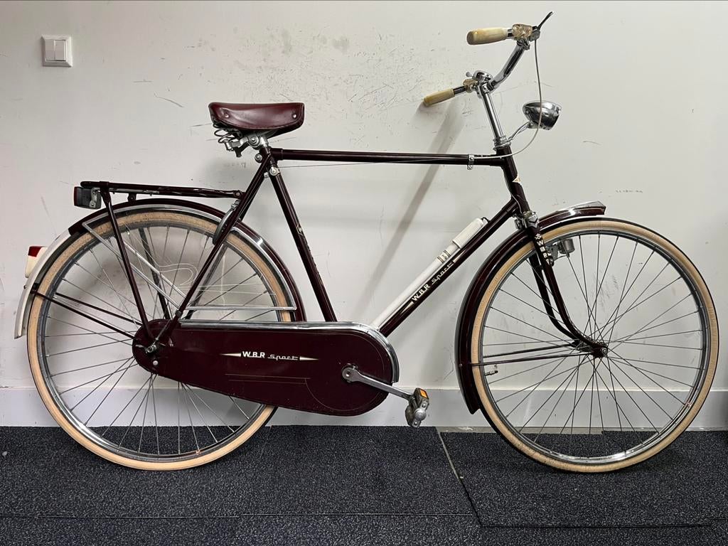 Unieke WBR Sport herenfiets met 3 versnellingen, Fietsen en Brommers, Fietsen | Oldtimers, 55 tot 59 cm, Ophalen, Jaren '60 of nieuwer