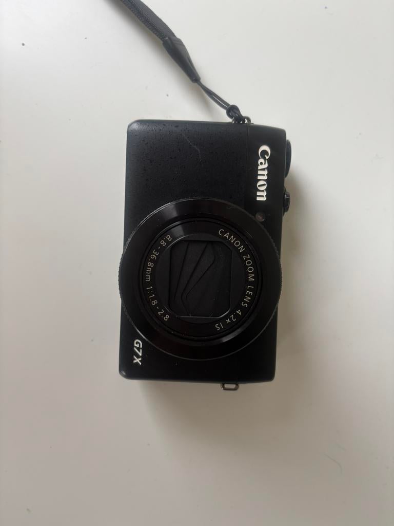 Canon g7x MARK I, Audio, Tv en Foto, Fotocamera's Digitaal, Ophalen of Verzenden, Zo goed als nieuw, Canon, 4 t/m 7 keer