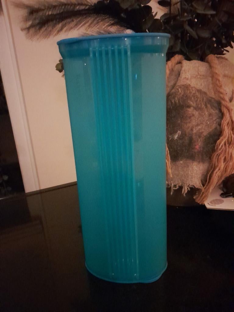 Tupperware Spaghettibus, Ophalen of Verzenden, Gebruikt, Blauw, Bus of Trommel