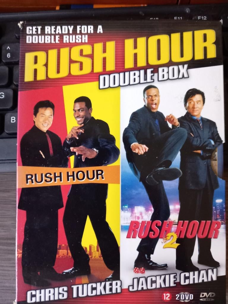 Rush Hour Double Box - Chris Tucker & Jackie Chan, Actiekomedie, Boxset, Ophalen of Verzenden, Zo goed als nieuw