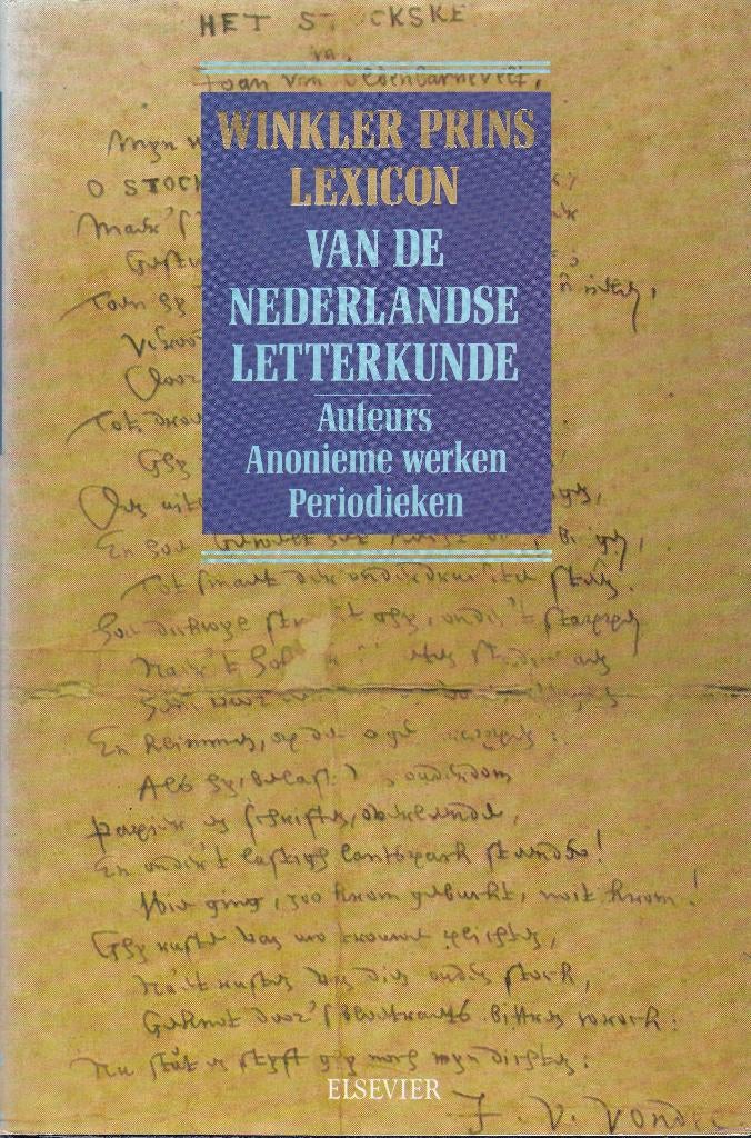Winkler Prins Lexicon Nederlandse Letterkunde, Boeken, Woordenboeken, Zo goed als nieuw, Nederlands, Overige uitgevers, Ophalen of Verzenden