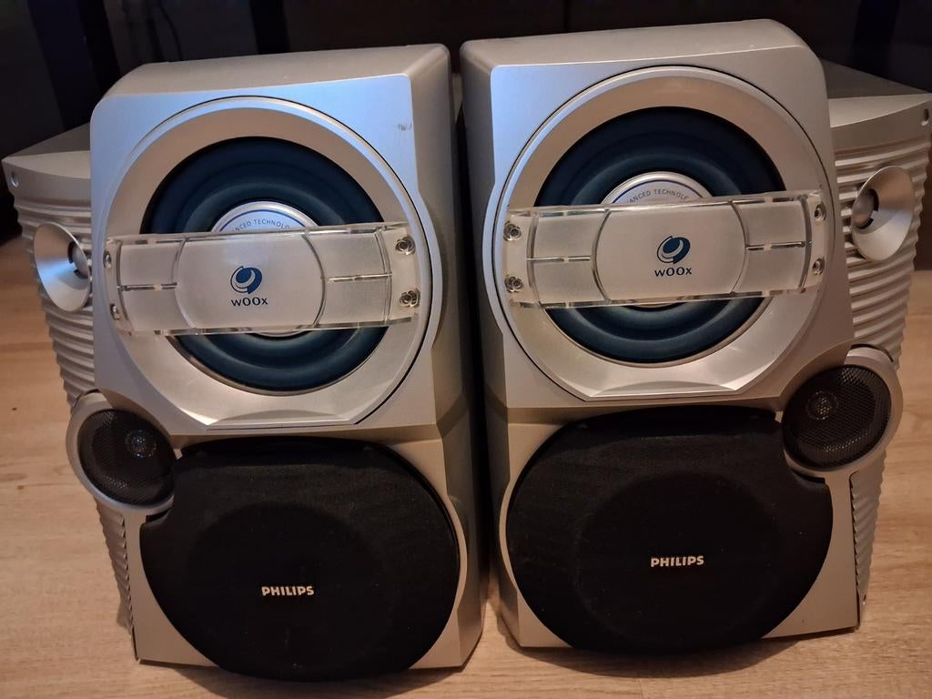 Philips FWB C720/01 WOOX Speakers - 120W, Audio, Tv en Foto, Luidsprekers, Philips, Gebruikt, Ophalen of Verzenden, 120 watt of meer