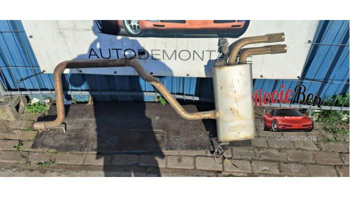 Uitlaat Einddemper van een Volkswagen Touran, Gebruikt, -, Volkswagen, -