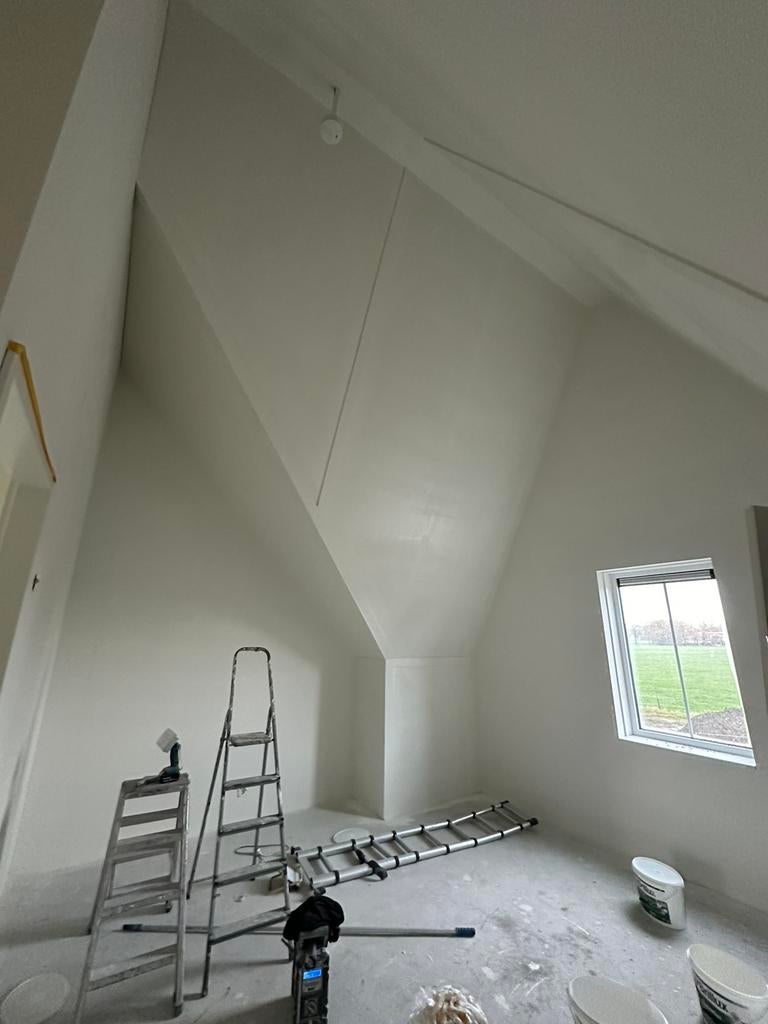 Schilderwerk, sauswerk, renovlies, latex spuiten, behangen, Garantie, Behangen