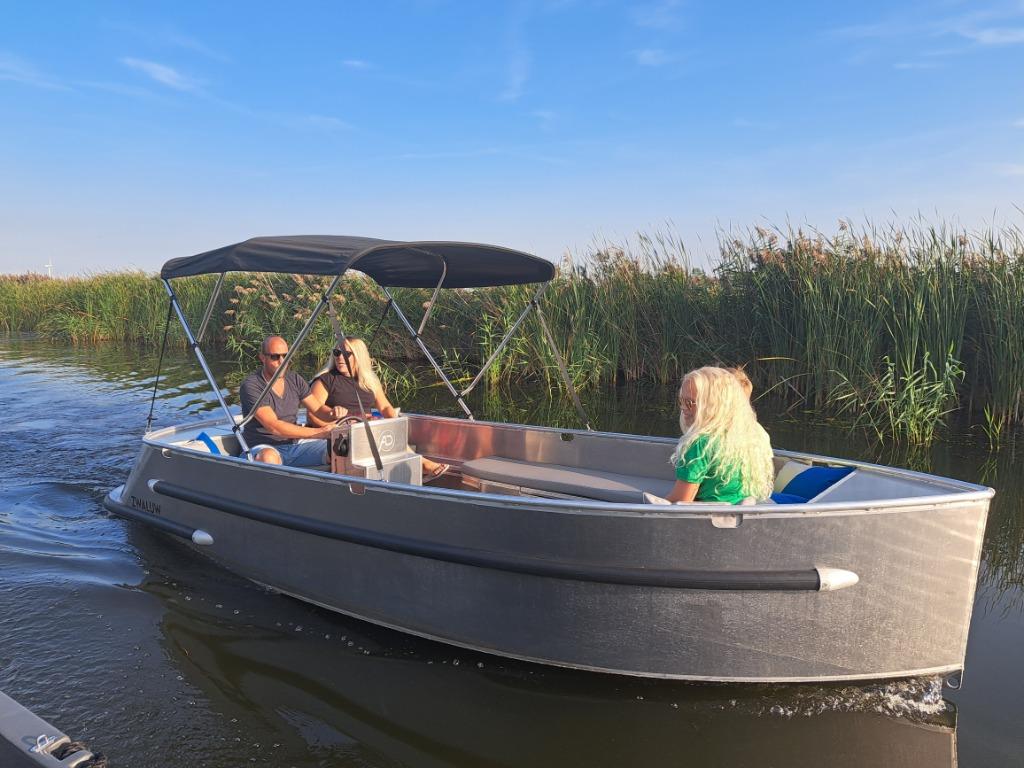 ALU-DUTCH 5.20 Electric aluminium Tender / sloep, Watersport en Boten, Sloepen, Elektrisch, Ophalen of Verzenden, Buitenboordmotor