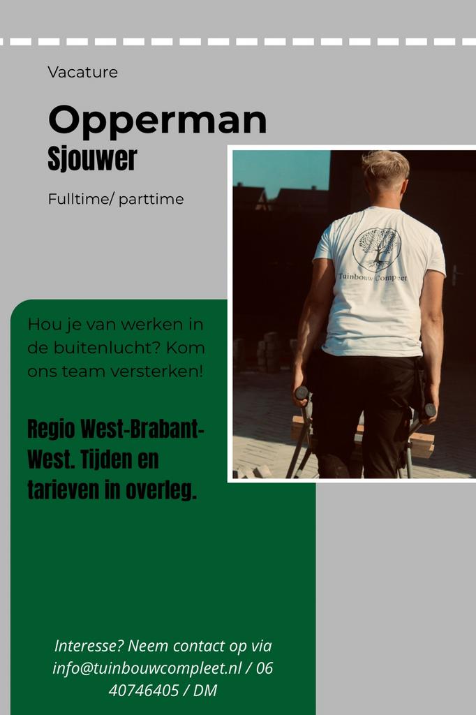Opperman/Sjouwer Hovenierssector West-Brabant, Tuinonderhoud of Snoeiwerk