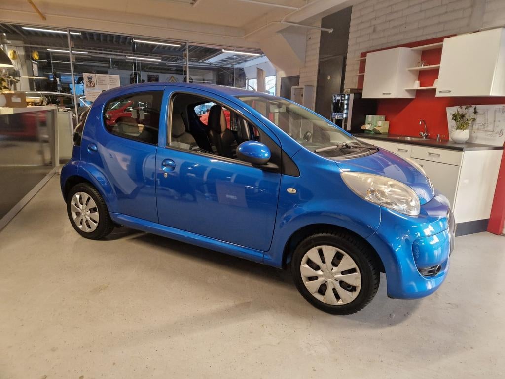 Citroën C1 1.0 Bleu Electra | 5-deurs  67.000 km Nieuwe APK, Voorwielaandrijving, Euro 5, Stof, Zwart
