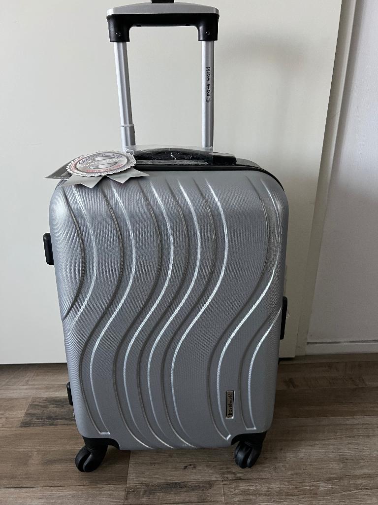 Travel World handbagage koffer NIEUW, 50 tot 60 cm, Hard kunststof, Nieuw, Ophalen of Verzenden