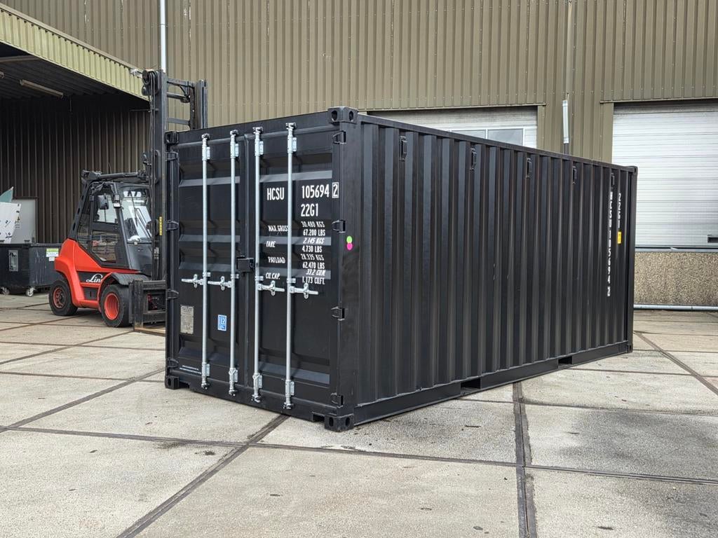 Geïsoleerde 20ft Zeecontainer opslagcontainer | Vochtvrij, Ophalen of Verzenden