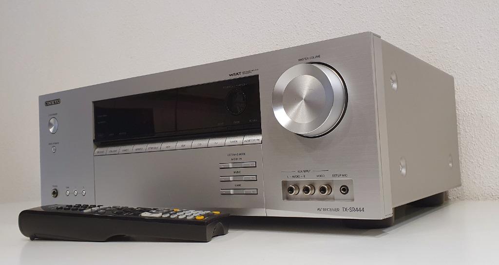Receiver Onkyo TX-SR444 - 7.1 (65W) 4xHDMI, WIFI, Bluetooth, Audio, Tv en Foto, Versterkers en Receivers, Ophalen of Verzenden